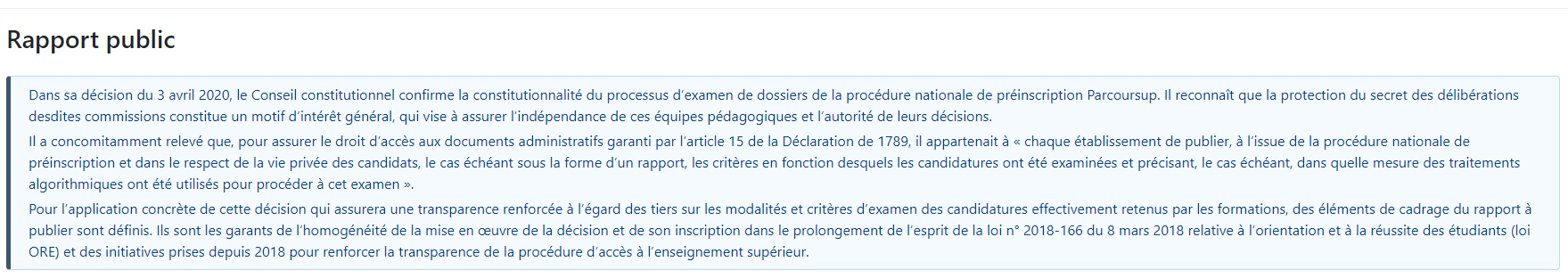 RapportParcoursupTexte